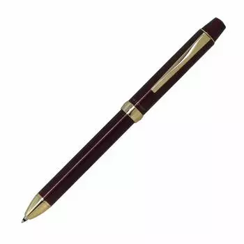 Многофункциональный пишущий инструмент Pilot Ridge 3 Color Ball Sharp Wine Red 3+1 0,7 мм Черный/Красный/Синий+0,5 мм BTHRT5SR-WR вино красного