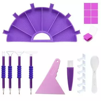 Многофункциональный токарный диск для дрели, детское ручное DIY One Size фиолетовый