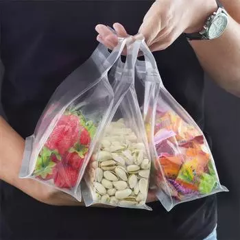 Многоразовая пленка Saran Пластиковые пакеты ПВХ Герметичные пакеты для упаковки фруктов и зерна Пищевой контейнер для свежести Закрытый кухонный контейнер для свежести S