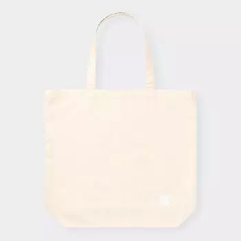 Многоразовая сумка Gu из хлопка, размер M 01 OFF WHITE/ONE SIZE