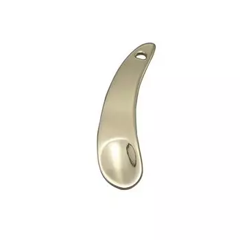 Многоразовые металлические инструменты для макияжа, лопатка для красоты, стик для крема для глаз, мини-косметическая ложка, шпатель для макияжа, изогнутая лопатка, ложка для крема для лица