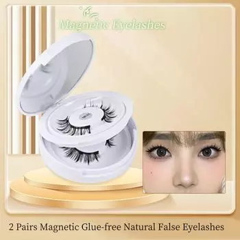 Многоразовые накладные ресницы без клея Manga Lashes Модные накладные ресницы Make Up Style A
