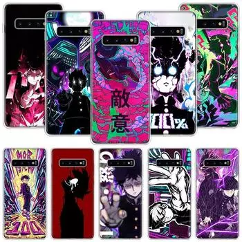 Чехол для телефона Mob Psycho 100 Anime для Samsung Galaxy S20 FE S10 Plus S21 S22 Ultra S10E S9 S8 S7 Edge J4 + чехол Fundas Samsung S20 FE