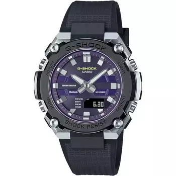 Мобильные мужские часы CASIO G-SHOCK GST-B600A-1A6JF G-STEEL Bluetooth с солнечной батареей, ЯПОНИЯ