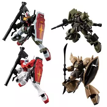 Мобильный костюм Gundam G Frame FA РЕАЛЬНЫЙ ВЫБОР ТИПА (10 кусочков) Игрушка-конфетаЖевательная резинка (Мобильный костюм Гандам)