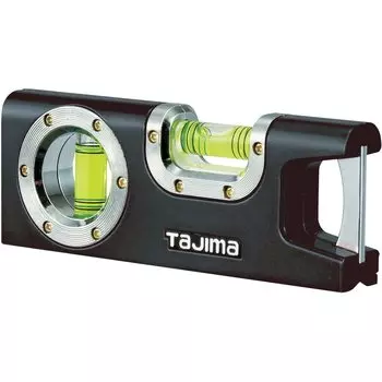 Мобильный уровень Tajima 120 мм черный ML-120BK чёрный