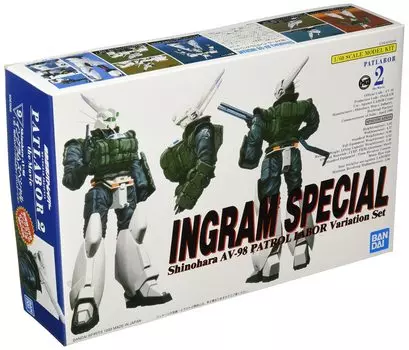 Mobile Police Patlabor Ingram Special scale plastic model 1/60 color-coded