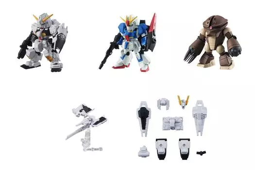 Mobile Suit Gundam MOBILE SUIT ENSEMBLE 03 All 5 types set