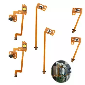 MOCOXYKLXY Switch NS совместимый контроллер ремонт L Key гибкий кабель 2 комплекта запасных частей Joy-Con Joy-Con ZL/ZR
