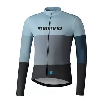 Модель 2021 года SHIMANO Велосипедная майка Vertex Sprint Jersey AQUA S Предполагаемая (Европейский размер) Рост 167-173см