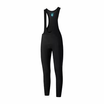 Модель 2021 года SHIMANO Велосипедные леггинсы Element Bib Tights L (Европейский размер) Расчетная высота: 177-178см Черный