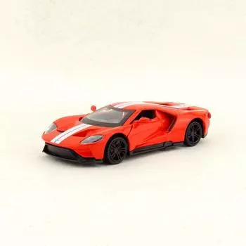 Model Alloy Car Ford Gt Race Car Kids Toy With Inertial Control Design For Kid