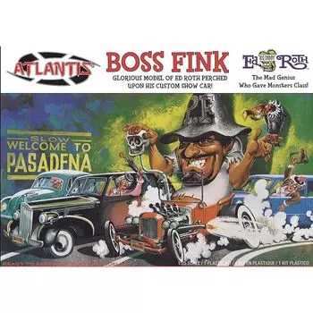 модель atlantis 1/25 ed roth bossfink пластиковая модель ATLAMCH1271