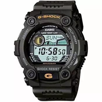 МОДЕЛЬ CASIO № g7900-3 G-SHOCK Часы G-Shock Tide Graph цвета хаки (г-7900-3)