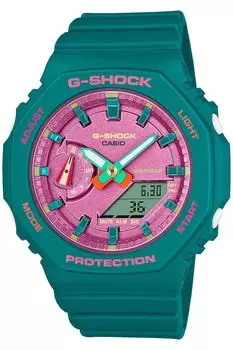 Модель часов Ladies Green [Casio] G-Shock GMA-S2100BS-3AJF [] Средний размер