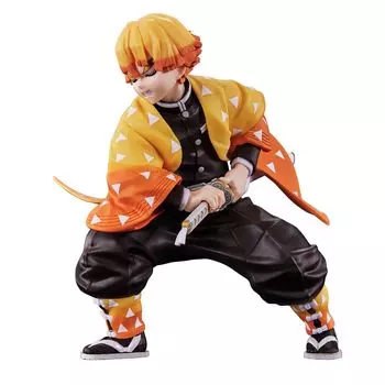 Модель Demon Slayer Zenitsu Agatsuma пластиковая модель с цветовой кодировкой жёлтый