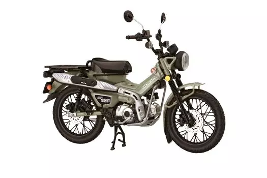 Модель Fujimi NEXT Series Honda CT125 эвкалиптового цвета пластиковая модель (ФУДЗИМИ) 1/12 №11 (Охотник Каб) Зеленый/Пользовательский вариант.