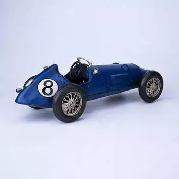 Модель гоночного автомобиля Ferrari 246 F1 1958 года, аутентичная литая копия, идеально подходит для энтузиастов и классических автомобилей, идеальный подарок для любителей Ferrari синий
