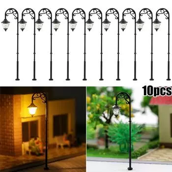 Модель H0 Gauge Light Park Lanterns & Resistors 1:87