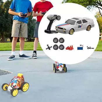Модель RC Drift 1/16 с аккумулятором для фестивалей красный