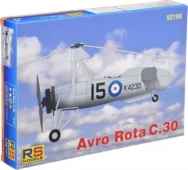 Модель RS Avro, пластиковая модель, ротор 1/72/Sierva C.30 92189