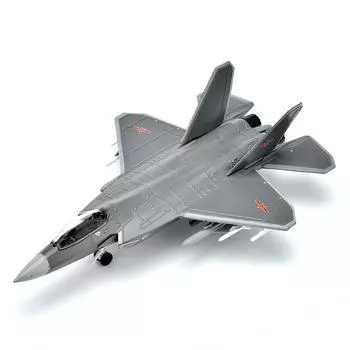 Модель самолета J31 в масштабе 1/144, украшение самолета, настольный декор, имитация подарка, коллекционные предметы, игрушка-самолет, истребитель из литого под давлением сплава для бара, кафе, офиса 1/144-Size:11*8*4cm серый
