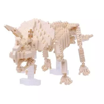 Модель скелета трицератопса Nanoblock NBM-017