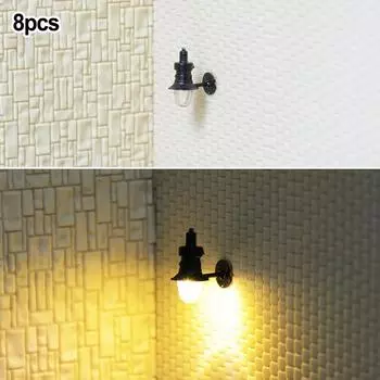 Model Street Light Building Model Accessories Garden Decor