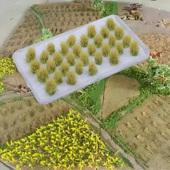 Модель травы Искусственный DIY кластер низменных кустарников пучок для Summer