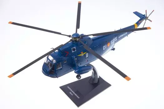 Модель вертолета армии Испании Готовое изделие Agusta Sea King 1/72 SH-3D AS-61 [Б/у]