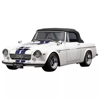 модель зажигания 1/18 datsun Fairlady 2000 (SR311) Белый/синий Готовый продукт