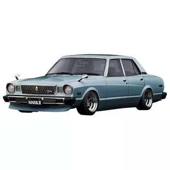 Модель зажигания 1/18 Toyota MarkII Sedan Grande (МХ41) Светло-голубой металлик Готовый продукт