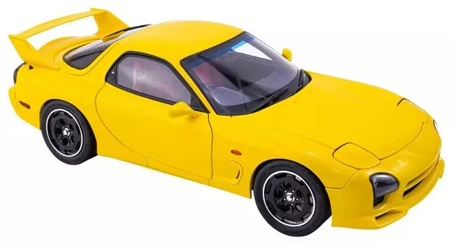 МОДЕЛИ POLAR MASTER Mazda RX7 Speed Yellow Готовый продукт 1/18 PLM22-002-1
