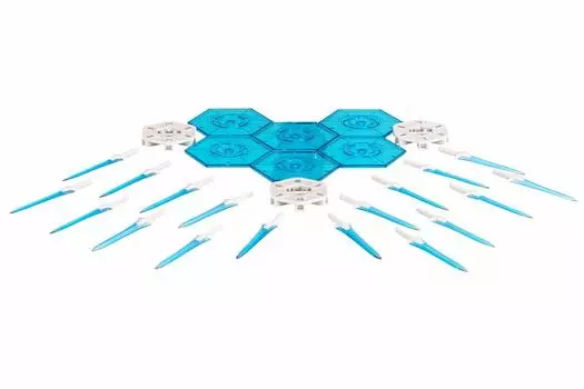 Modeling Support Goods Heavy Weapon Unit 23EX Magia Blade Special Edition Height 50mm NON scale plastic model M.S.G [CRYSTAL BLUE] approx.