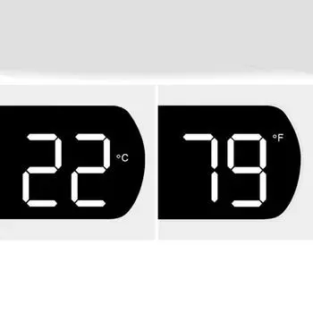Modern Electronic Table LED Alarm Clock Feature Jump Second Temperature Display Adjusted Brightness and Countdown розы красного