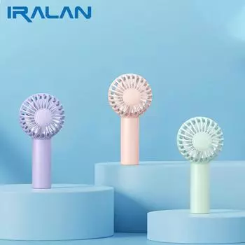 Modern Mini Portable Fan Convenient Creative USB Rechargeable Fan Outdoor Travel Pocket Handheld Fan белый