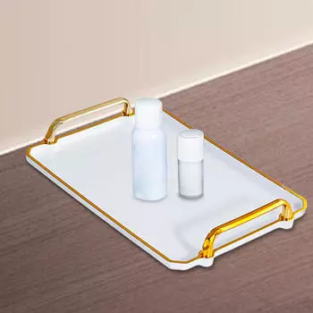 Современный сервировочный поднос для элегантной домашней трапезы 31cm Smooth Handle