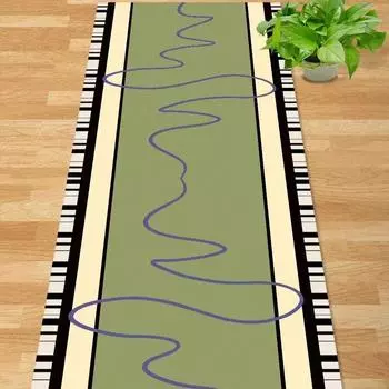 Modern Simple Bathroom Absorbent Carpet Toilet Non-slip Quick Drying Mat Kitchen Anti-oil Soft Diatom Mud Mat 40 * 120 (diatom mud)
