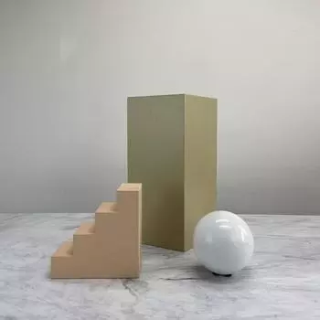 Modern Simple Metal Ornaments Study Living Room TV Table Bookcase Model Room Milan Fashion Light Accessories