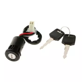 Modified 4 Wire Ignition Switch & 2Keys For 50cc 110cc 125cc 250cc ATV Pit Bike