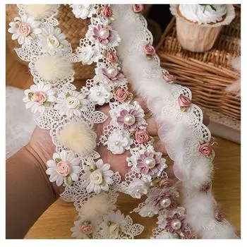 Модная аппликация из бисера, тканевый декор, сделай сам, кружевная лента, аксессуары для ткани, швейный материал