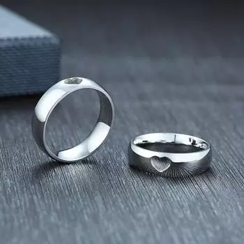 Модное простое мужское кольцо из нержавеющей стали, ювелирные изделия, кольца 6 мм для женщин, аксессуары, серебряное кольцо на палец для влюбленных 11