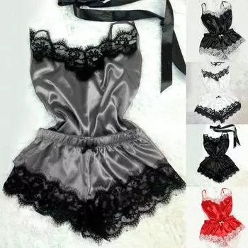 Модное сексуальное кружевное нижнее белье, нижнее белье Babydoll, ночная рубашка
