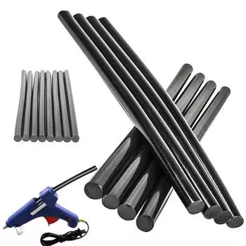 Модные клеевые стержни, гибкие, удобные, EVP 10pcs чёрный