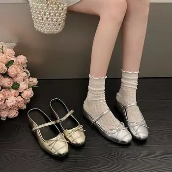 Модные летние женские шлепанцы с узлом-бабочкой, модные элегантные шлепанцы без шнуровки, женские уличные высокие балетки, сандалии