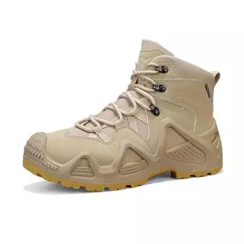 Модные новые мужские рабочие ботинки большого размера для отдыха на природе, повседневные модные походные ботинки, удобные мужские ботинки с толстой нескользящей подошвой 39