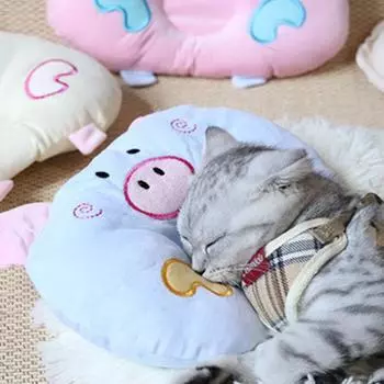 Модные подушки для сна для кошек и собак, милая мультяшная подушка для домашних животных, плюшевый мишка, принадлежности для померанских собак, коврик для собак, товары для щенков
