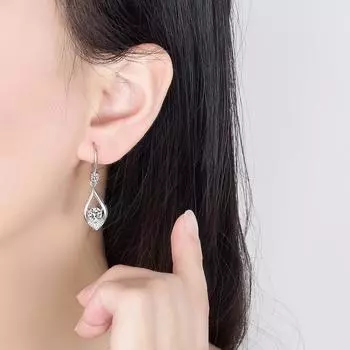 Модные серьги-капли в стиле ретро, изящные индивидуальные серьги-капли, женские серьги-кольца, художественные женские серьги-крючки