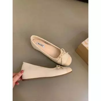 Модные женские туфли на мягкой подошве на плоской подошве Осенние неглубокие мокасины Женская обувь Модные удобные универсальные туфли для женщин Кроссовки 35 жёлтый