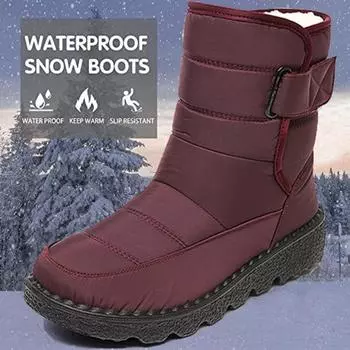 Модные зимние ботинки на платформе для женщин, новые женские туфли, водонепроницаемая обувь для женщин, массивные ботильоны в стиле панк, сохраняющие тепло, зимняя обувь Botas Mujer 35 серый